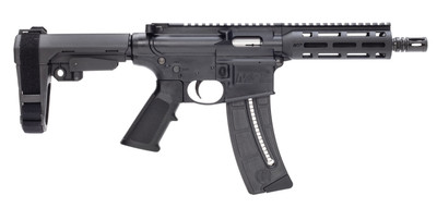 Smith amp Wesson MampP 1522 22 LR AR15 Pistol 8quot barrel 25 rnd  Black MPN 13321