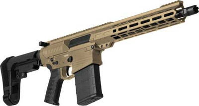 Cmmg Mk3. 308 Winchester 12.5" 20rd Ripbrace Coyote Tan Pistol Banshee