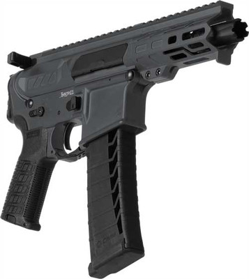 Cmmg Pistol Banshee Mk4 .22lr 4.5" 25rd End Cap Sniper Grey