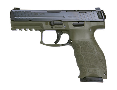 Heckler and Koch (HK USA) Vp9 9mm 4.1" 10+1 Od Green Fs Or