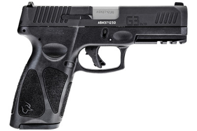 TAURUS G3 9MM 4quot BARREL 17ROUNDS BLACK ADJUSTABLE REAR SIGHT