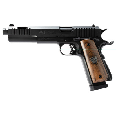 Apf Af Dueller Prismastic - Dbl Bbl .45acp G10 Walnut/blk