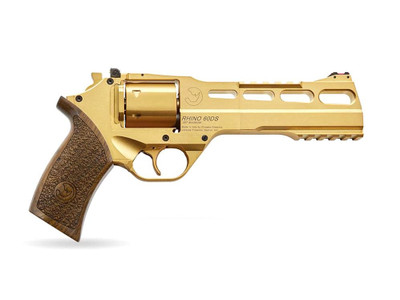 CHIAPPA RHINO 60DS GOLD 357 MAGNUM 6quot 6RD GOLD WALNUT