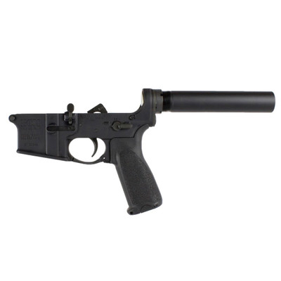 Bravo Company, BCM, Pistol Lower Group with Receiver, 556NATO, Aluminum Frame, Black Finish, BCMGUNFIGHTER Pistol Grip