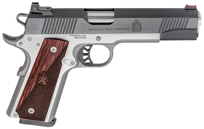 Springfield Armory 1911 Ronin 10mm Auto 5quot 81 Stainless Steel Frame Blued Carbon Steel PX9121L