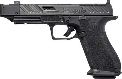 Shadow Systems Dr920p Elite 9mm 4.4" 17rd black Optc Ct Compensatd 