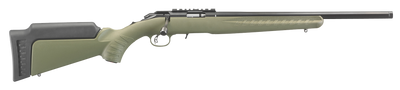 Ruger 8334 American Rimfire 22 LR 101 18quot OD Green Satin Blued Right Hand