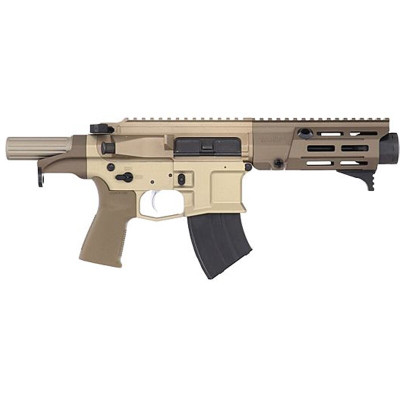 Maxim Defense PDX SPS 762x39mm 55quot Barrel 20 Rounds AridFlat Dark Earth MLOK Free Float Forend Semi Auto Pistol