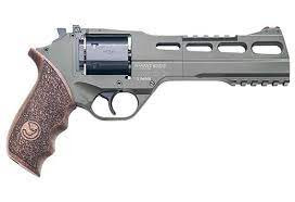 CHIAPPA RHINO 60SAR 357 MAGNUM 6quot 6RD OD GREEN HUNTER WALNUT