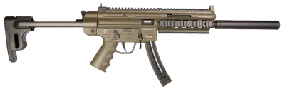 GSG GSG219GERGGSG1622G GSG16 22 LR Caliber with 221 Capacity 1625quot Barrel Green Metal Finish