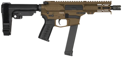 Cmmg Pistol Banshee Mkgs 9mm 5" 33rd Ripbrace Midnight Bronze