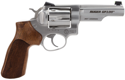 Ruger 1754 GP100 Match Champion 357 Mag 6rd 420quot Overall Satin Stainless Steel