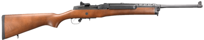 Ruger 5801 Mini14 Ranch 556x45mm NATO 51 1850quot Barrel Blued Alloy Steel Hardwood Stock Optics Ready
