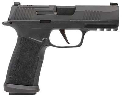 Sig Sauer P365 XMACRO TACOPS Striker Fired Semiautomatic Polymer Framed Pistol Compact 9MM 37quot Barrel Matte Finish Black