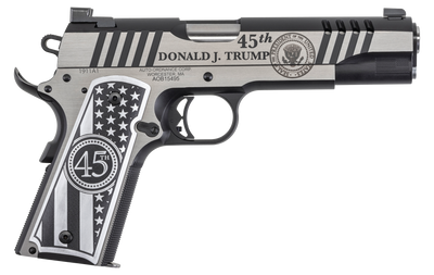 Autoordnance 1911a1 45acp  Trump 1 5quot 7rnd Cstm Flag Grps