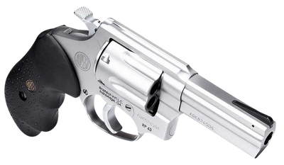 Rossi Rm64 357mag 4quot  Stainless 6shot Rubber