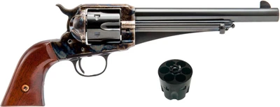 Cimarron 1875 Outlaw 45lcacp  2cyl Fs 75quot Ccblued Wood