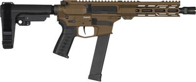 Cmmg Pistol Banshee Mkg .45acp 8" 26rd W/ Rip Brace Bronze