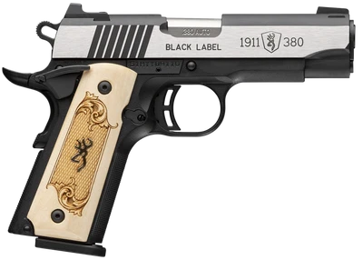 Browning 1911 380 Black Label 380acp 358quotfs 10rd Maple