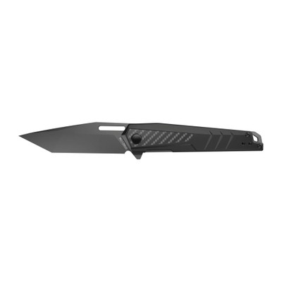 Real Avid Rav-6 Knife Assisted - Tanto 3.4" Blade Black Alum.