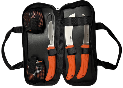 Accusharp 6-piece Processing - Kit W/sharpener & Headlamp
