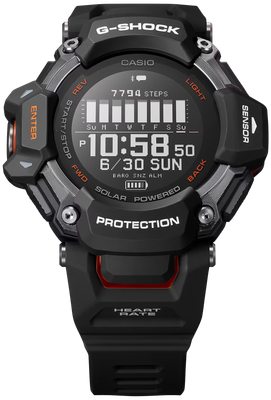 G-shock/vlc Distribution G-shock Gshock Gbdh20001a  Move Series Gps+heart Rt Blk