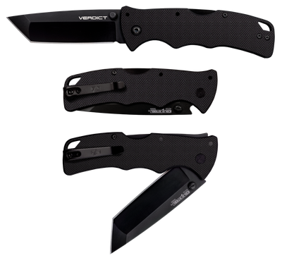 Cold Steel Verdict Cs-fl-c3t10a  Tanto 3" G10 Blk