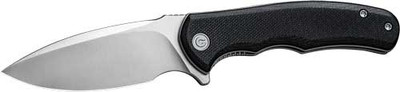Civivi Knife Mini Praxis 2.98" - Black G10/satin Finish D2