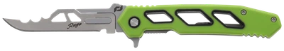 Schrade Knife Isolate Enrage - 2.6" Replcbl Blade Green