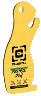 Caldwell Ar500 Rimfire Prairie - Dog Target 1/4" Yellow