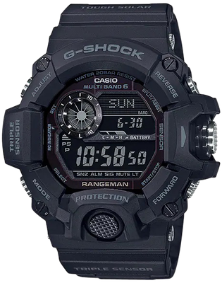 G-shock/vlc Distribution G-shock Gshock Gw94001b  Tactical Rangeman Solar Blkout