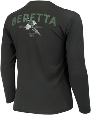 Beretta T-shirt Ls Wing - Shooter Large Dark Olive<