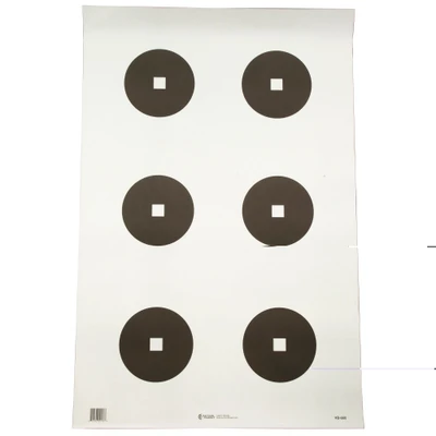 Action Tgt Mili Dot Trng Blk 100 Pack