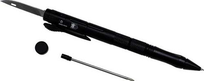 Cobratec Otf Pen Knife Black  1.75" Blade W/black Ink