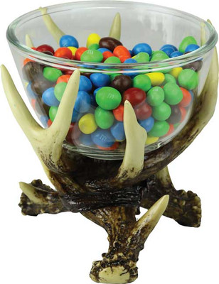 Rivers Edge Cute Deer Antler  Candy Dish