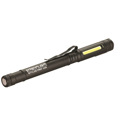 Streamlight Stylus Pro COB 19 in USB Cord 160 lm Black Body