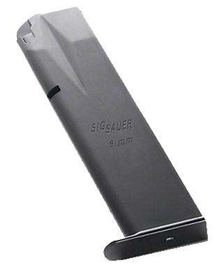 Sig Magazine P226 9mm Luger  15rounds Black