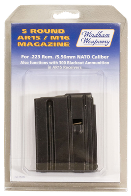 Windham Weaponry Ar15 Wind Pk5rd  Clam Mag 5.56/223 5r