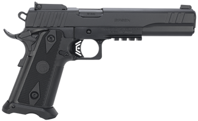 Girsan 395075 Witness2311 10mm Auto 151 6quot Black Steel Barrel Optic ReadySerrated Slide Polymer Frame wBeavertail amp Picatinny Rail Checkered Grip Ambidextrous