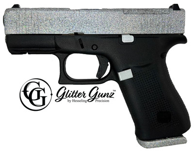 GLOCK 43X MOS 9MM DIAMOND GLITTER GUNZ