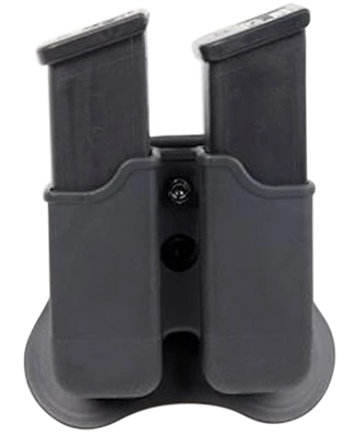 Bulldog PGM Mag Holder Black Polymer Paddle Compatible w/ Most Glock 17/19/22/23/26/27/31/32/33/34 Gen1-4. Ambidextrous