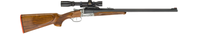 Sabatti SBCLB5E500EDL Big Five Classic EDL 500 Nitro Express 2rd 24" Steel Barrel Silver Engraved Receiver Brass Bead Front/Express Rear Sights Hand Oiled Checkered Walnut Stock Includes Scope Base