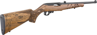 Ruger 1022 Great White Shark  French Walnut Blue talo