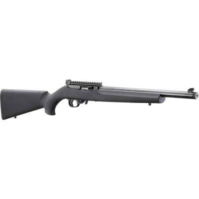 Ruger 1022 Carbine 22 LR 1612quot barrel 10 rnd Hogue OverMolded Stock  Black MPN31197
