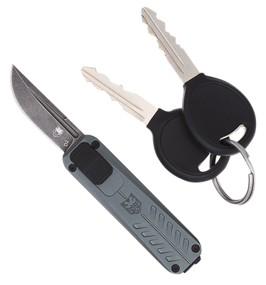 Cobra Tec Knives Llc California Cali928sbgrydns Cali 928 Side Button Drop Gy
