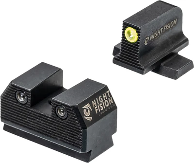 Night Fision Co Witness Trit  Sights Sig P320/p365 Yellow