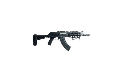 Zastava Zpap92 Pistol 762x39 10quot 30rd Quad Rail Sb3 Brace