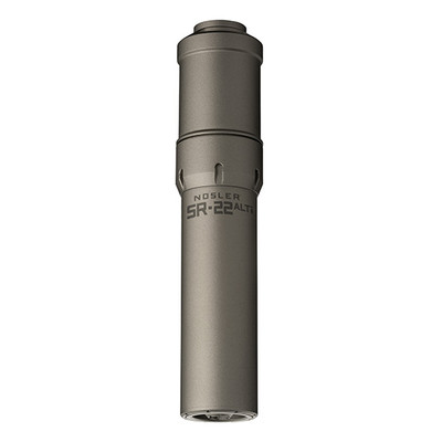 NOSLER SUPPRESSOR SR-.22 LR AL TI GRAY
