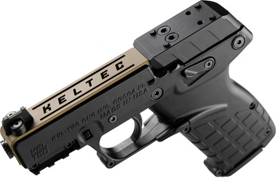 Kel tec P17 P17bblkortans 22lr Or 38 16r Tan Slide