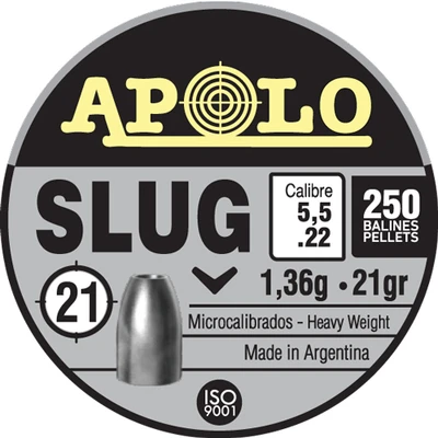 Hatsan Apolo .22 Slug 21 Grain  250 Pack